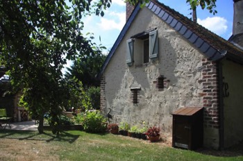 Rear of the kitchen at Les Bouts de Ralle Chambre d'Hotes