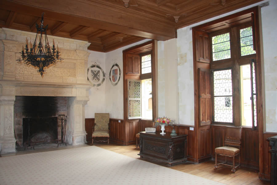 Main room at Manoir de la Possonniere