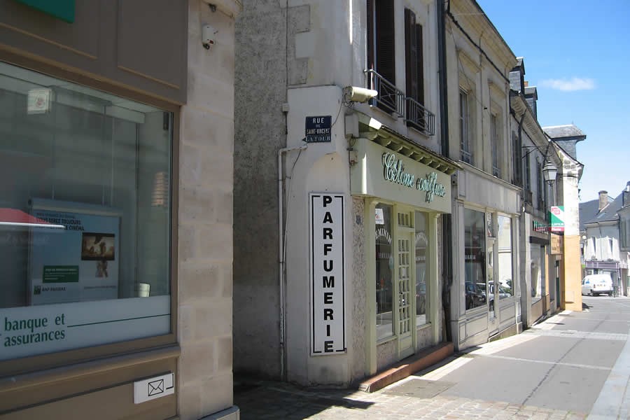 The route from the town, Joan of Arc, La Chartre sur le Loire