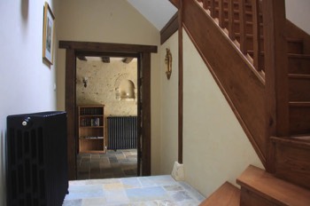Hallway and stairs at Les Bouts de Ralle Chambre D'Hotes